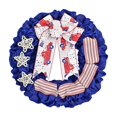 thumbnail image 2 of Coronas del 4 de julio para puerta de entrada, corona de 14.17 pulgadas para el Día de los Caídos, corona del Día de la Independencia para decoración de coronas delanteras., 2 of 5