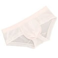 thumbnail image 1 of Men's Triangle Underwear Low Waist Lightweight Mesh Breathable Transparent Design Summer Comfort, 1 of 4