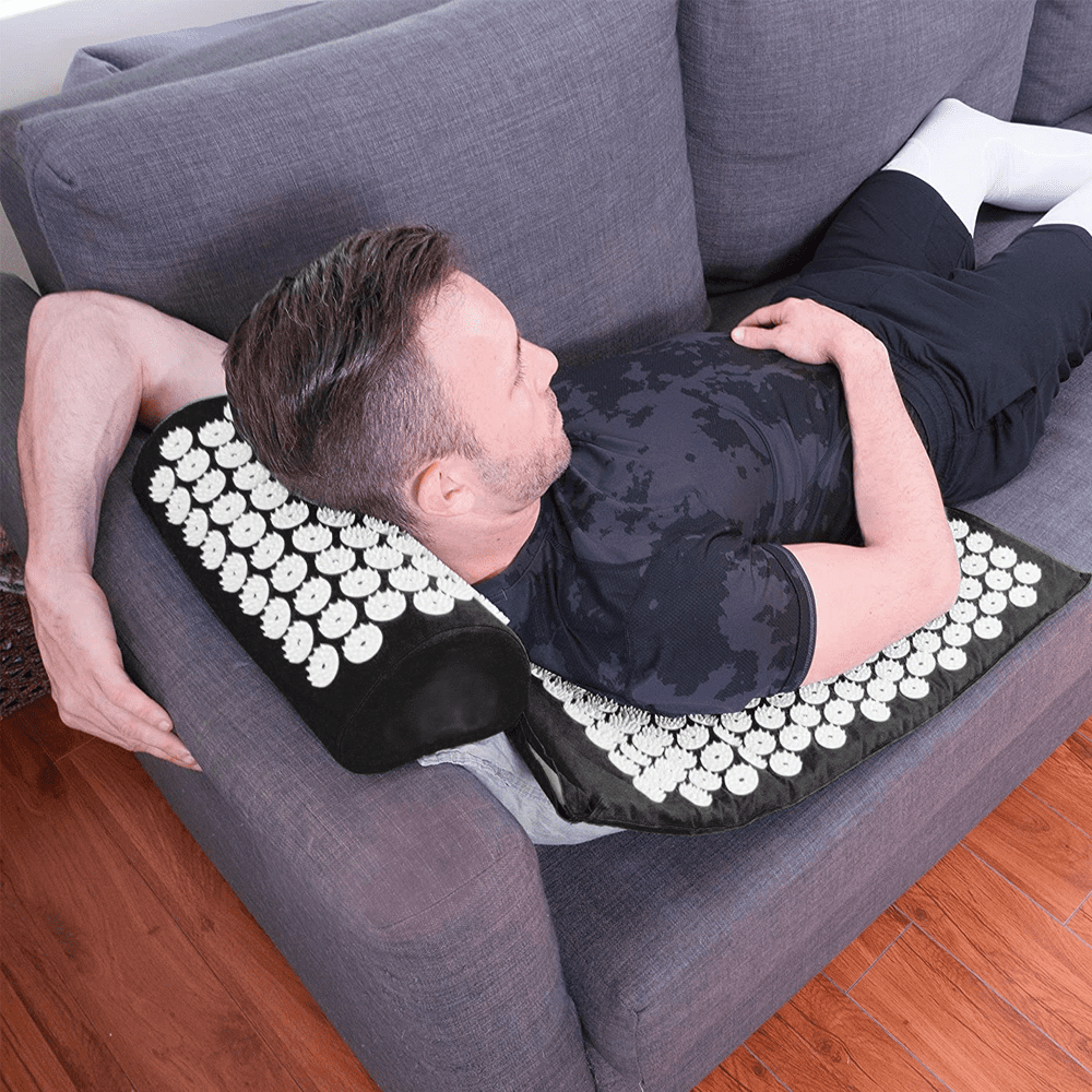 Coussin Et Matelas D'Acupression - Tapis De Massage Plantes Pour Dos/Pieds