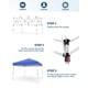 thumbnail image 5 of Carpa Desplegable 10x10 Pies – Toldo 8x8 Pies – Refugio Portátil – Incluye Bolsa de Transporte – Patio, Jardín, Playa y Campamento, 5 of 7