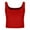 Red, variant on Ruimatai Women's Summer Sleeveless Blouse Casual Round Neck Solid Tank Top Comfortable Lightweight Breathable Loose Fit T-Shirt