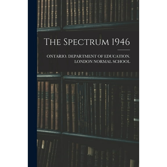 The Spectrum 1946, (Paperback)