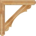 thumbnail image 3 of Ekena Millwork 6"W x 46"D x 46"H Olympic Craftsman Rough Sawn Bracket, Western Red Cedar, 3 of 4