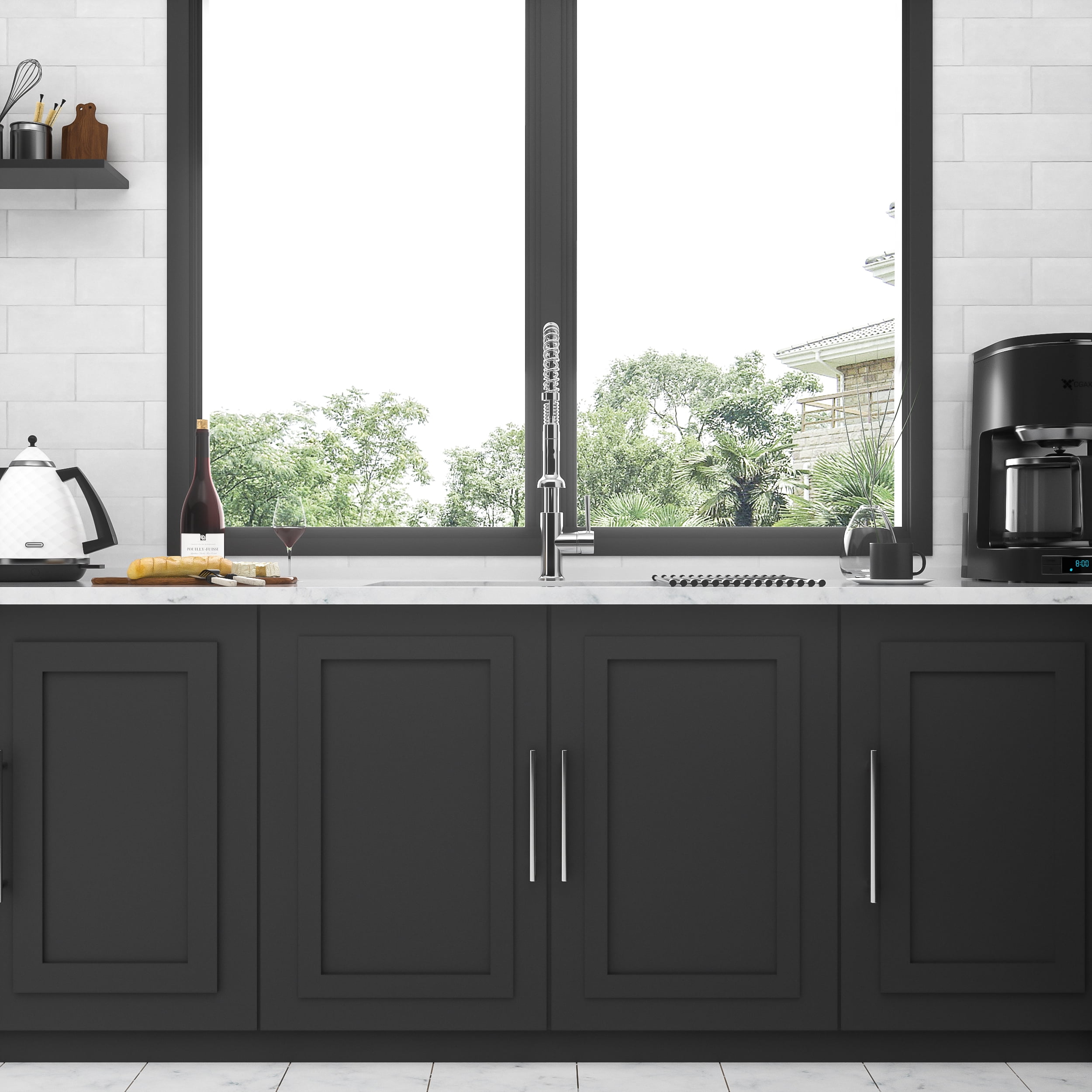 Boyuevi Undermount Kitchen Sink - 30"x19"x9" Stainless Steel 16 Gauge Deep Single Bowl Sinks