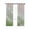 green, variant on Boho Beach Waves Blackout Curtains 84 Inches Length, Gradient Coastal Rose Red Water Ombre Window Treatment Thermal Insulated Drapes for Bedroom Living Room 2 Panels 84x84 Inches