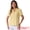Yellow, variant on Women's Plaid Puff Sleeves Gingham Blouse Shirt S Light Green