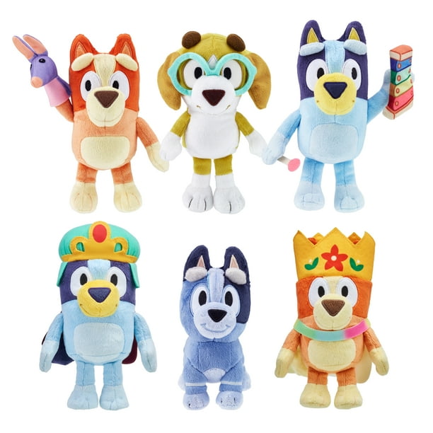 Bluey, Friends 8" Tall Plush - Soft and Cuddly Styles May Vary, 1 Piece, Toys for Kids, Ages 3+ - Walmart.com