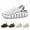 White, variant on Men's Cloud Walk Clogs, Lightweight EVA Arch Support Non Slip Waterproof