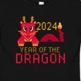 thumbnail image 4 of Inktastic Pixel Style Year of the Dragon 2024 Boys or Girls Baby T-Shirt, 4 of 5