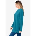 thumbnail image 3 of Woman Within Plus Size Crewneck Ultra Soft Sherpa Sweatshirt, 3 of 6