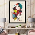 thumbnail image 3 of Designart 'Abstract Compositions Of Colored Geometric II' Modern Framed Art Print, 3 of 4