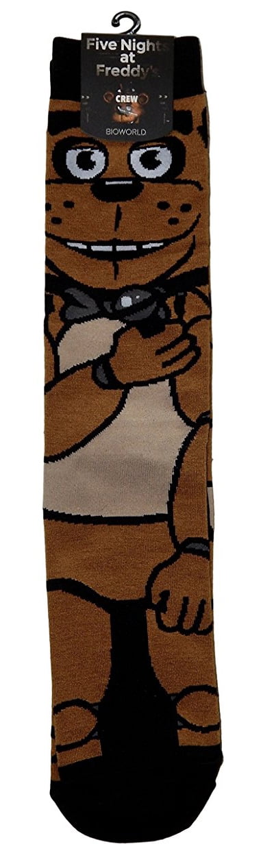 Five Nights at Freddy's Freddy Fazbear Animigos 360 Character Socks