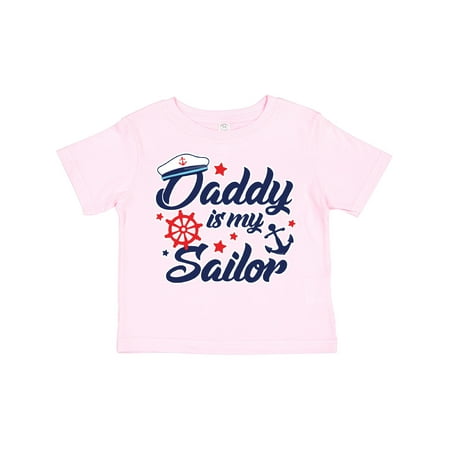 

Inktastic My Daddy is My Sailor Gift Toddler Boy or Toddler Girl T-Shirt