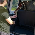 thumbnail image 5 of Xoenoiee Deer Maple Leaves American Flag Print Car Back Seat Cover, Universal Fit Rear Seat with Rear Split Bench, Seat Protector for Dogs Kids, Auto Interior Accessories for SUV Sedan Van, 5 of 7