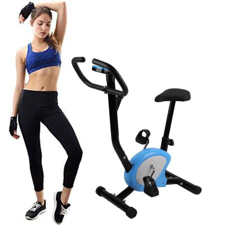 Indoor Cycling Bike Indoor Exercise Bike Peddler Adjustable Upright Fitness Training Workout Equipment Home Cycling... by Bankair