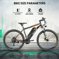 Gocio 27.5" Electric Mountain Bike 500W EBike with 48V 10.4Ah Battery