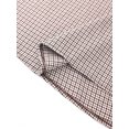 thumbnail image 6 of Brown Houndstooth A-Line Pleated Skirt With Belted Waist, 6 of 7