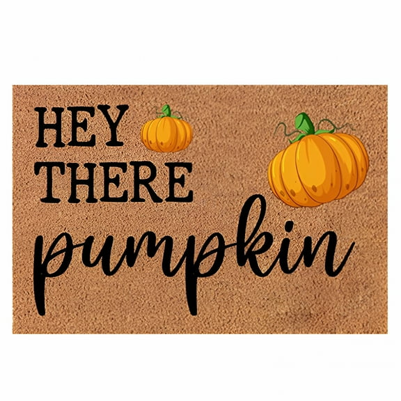 DERONA Welcome Doormat Front Door Mat Outside Entrance Summer Doormats Home Carpets Decor Carpet Indoor Mats Outdoor Fall Thanksgiving Decorative Autumn Buffalo Plaid Floor Entryway Rug