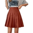 thumbnail image 3 of jiaxiM School Uniform Skirts for Girls Adjustable Waist Pleated Knee Length Skorts Flowy Swing Skirt Girl Dresses, 3 of 5