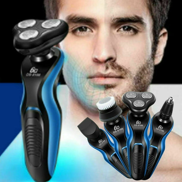 Electric Shavers Electric Razor Shaver 3D Rotary Floating Blades for