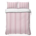 thumbnail image 2 of 3 Pieces King Quilt Set,Pink Ombre Vertical Striped Soft Bedding Sets with 1 Quilt & 2 Pillow Shams,Ombre Vertical Stripe Summer Bedspread Lightweight Coverlet Comforter for All Season, 2 of 9