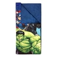 thumbnail image 4 of Marvel Avengers Battle Formation Kids Blue Slumber Sack, 4 of 5