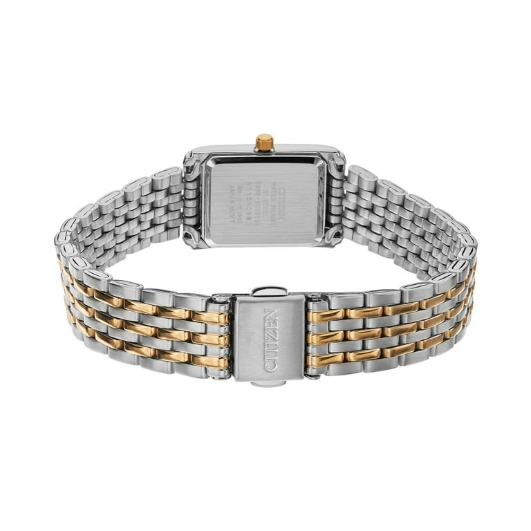 ★レア逆輸入★Citizen Women's Stainless Steel Mesh Watch Ladies' Mesh' Stainless Steel Silver Tone Mother of Pearl