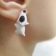 thumbnail image 3 of Pendiente con tuerca para viñetas de animales para mujer, 6 uds., bonito dinosaurio, perrito, ballena, mordedura de arcilla, joyería, regalos divertidos, accesorios de moda, 3 of 5