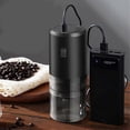 thumbnail image 3 of Electric Coffee Grinder Electric Bean Grinder Coffee Machine Portable Home Rechargeable Grinder Kit, 3 of 5