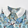 thumbnail image 3 of Herrnalise Toddler Baby Girls Sleeveless Floral Printed Princess Dress Clothes, 3 of 6