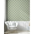 thumbnail image 5 of Ambesonne Cactus Peel & Stick Wallpaper for Home, Succulent Doodle Pots, 13"x100", Multicolor, 5 of 6