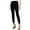 Black, variant on maison Jules Womens Flocked Stretch Casual Legging Pants, Black, X-Small