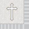 Club Pack of 192 Devotion Premium 3-Ply Disposable Lunch Napkins 6.5"