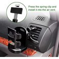 thumbnail image 5 of 1 portavasos para coche, soporte ajustable para rejilla de ventilación de coche para diámetro de taza de 7,5 cm, botella de agua caliente, taza de café, plástico ABS ER, 5 of 5