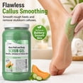 thumbnail image 3 of SPA REDI – Exfoliating Scrub Pumice Gel, Cucumber Melon, 128 Oz - Manicure, Pedicure and Body Exfoliator Infused with Hyaluronic Acid, Amino Acids, Panthenol and Comfrey Extract, 3 of 7