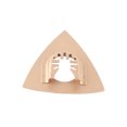 thumbnail image 4 of Hoja Oscilante Multifunción Herramienta Cortadora Sierra Multiherramienta Corte Al Ras Raspador De Carburo Triangular, 4 of 7