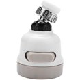 thumbnail image 1 of Veeki Movable Kitchen Tap Head, 360° Rotatable Faucet Spray Head ABS Anti-Splash Faucet Nozzle Head, Water Faucet for Kitchen with 3 Modes Adjustment-051602, 1 of 5