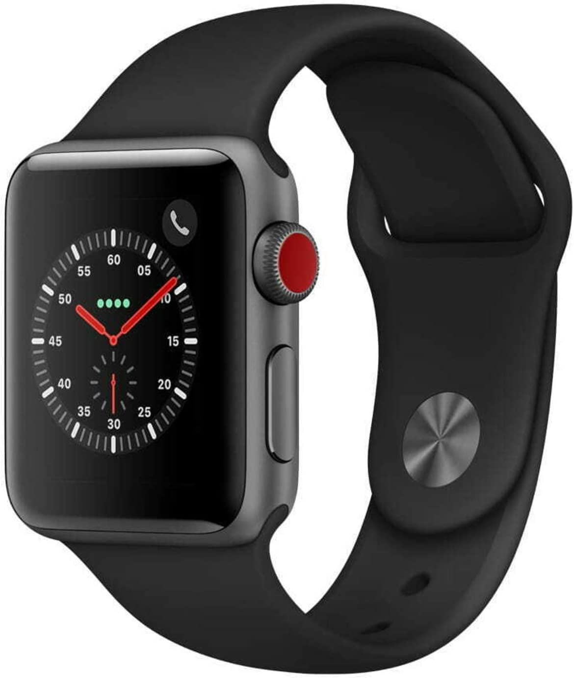 Apple Watch SE (1st Gen) GPS + Cellular 44mm Space Gray Aluminum Case  Midnight Sport Band - Regular with Family Set Up - Walmart.com