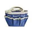thumbnail image 1 of Bolsa de herramientas de jardín DYNWAVEMX Bolsa de mano de jardinería Azul claro Bolsillos de almacenamiento, 1 of 8