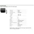 thumbnail image 4 of (Pack of 4) 2" Square ( 14 - 20 Ga 1.84" - 1.93" ID ) Black Plastic Tubing Plug, 2 Square Inch End Cap 2"x2" - Steel Fence Post Pipe Tube Cover Insert | - End Caps for Fitness Equipment, 4 of 4