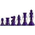 thumbnail image 1 of WE Games Keychain Bag Tag Chessmen - Includes 17 Pieces in Purple, 1 of 7