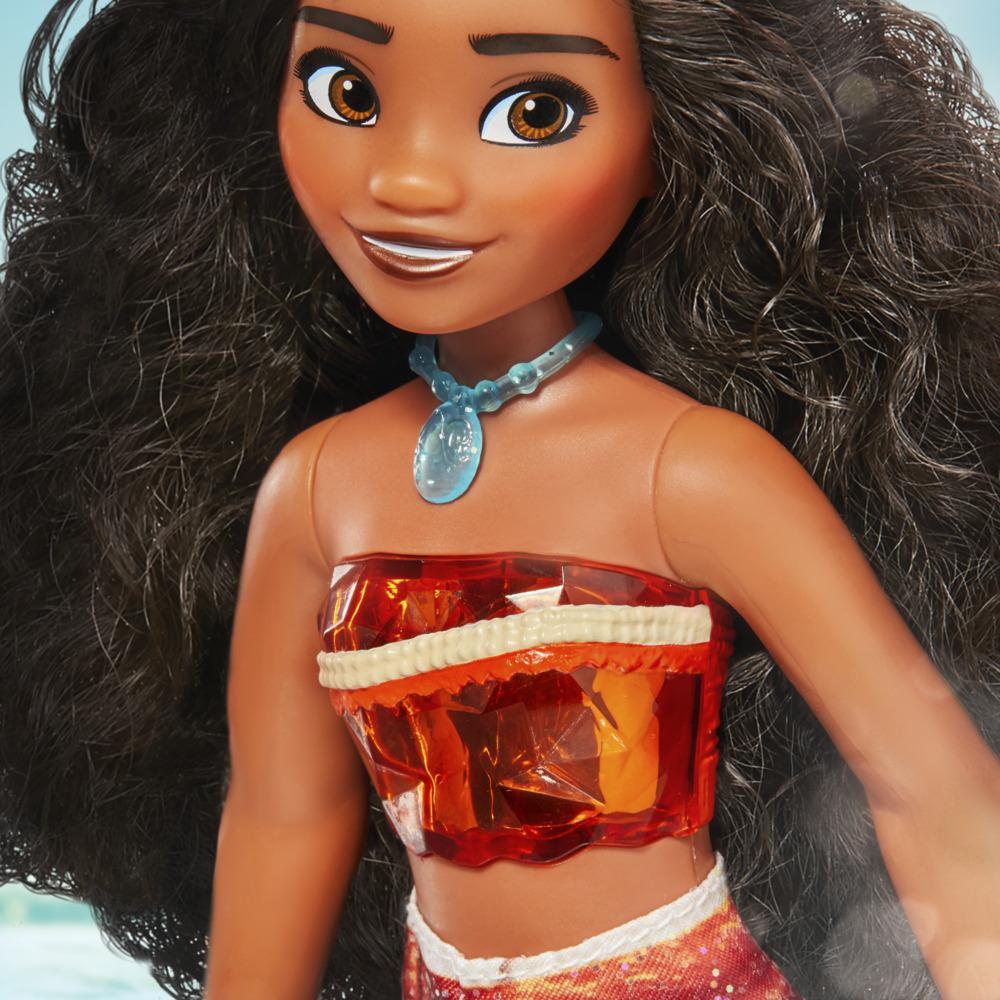 Disney Princess Royal Shimmer Moana Doll, Fashion Doll with Skirt, Accessories - image 6 of 8