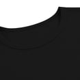 thumbnail image 7 of Cethrio Girls T Shirts, Knitted Short Sleeve School Crew Neck Kids Summer Tees Tops Black Size 10-12, 7 of 7