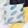 thumbnail image 2 of SHANXI Throw Pillow Covers Blue and Red Pattern Print Cushion Cover Soft Pillow Cases for Home Sofa Bed Chair Car Office Decorative 24x24in, 2 of 5