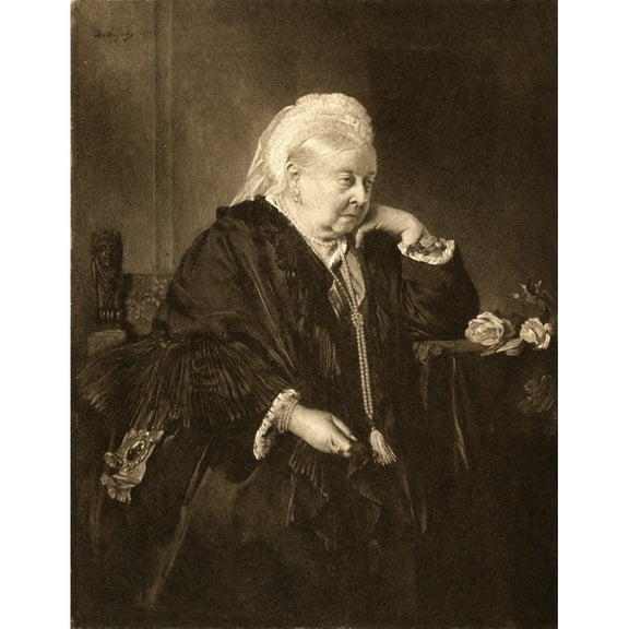 Posterazzi DPI1860647 Queen Victoria 1819-1901 At the Age of Seventy Eight. From the Original Poster Print, 13 x 17