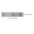 thumbnail image 2 of OULII 1Set Acrylic Vinyl Record Player Needle Distance Ruler Calibration Tool White 15.5X1.4X0.1In, 2 of 8