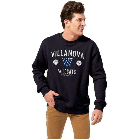 Men's-League Collegiate Wear Navy Villanova Wildcats Essentials 2.0 Pullover Sweatshirt