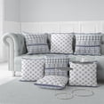 thumbnail image 4 of Petal Pathway Indoor/Outdoor Pillow with Removable Cover in White 26x26, 4 of 6