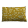 thumbnail image 1 of Ahgly Company Patterned Indoor Rectangular Bold Yellow Lumbar Throw Pillow, 13 inch by 19 inch, 1 of 5