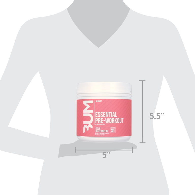 RAW Essential Performance Non-Stim Pre-Workout Powder - Preworkout f